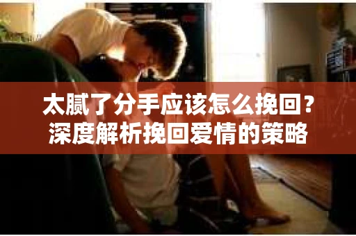 太腻了分手应该怎么挽回？深度解析挽回爱情的策略