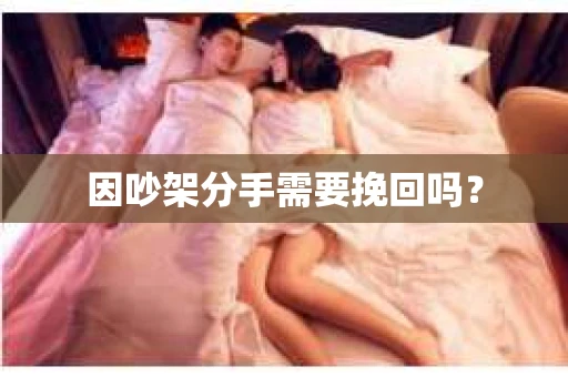 因吵架分手需要挽回吗? 因吵架分手需要挽回吗?