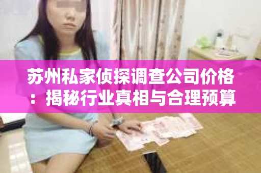 苏州私家侦探调查公司价格:揭秘行业真相与合理预算 苏州私家侦探调查公司价格:揭秘行业真相与合理预算