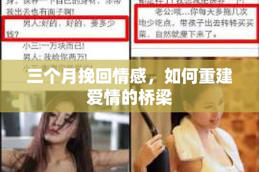 三个月挽回情感,如何重建爱情的桥梁 三个月挽回情感,如何重建爱情的桥梁