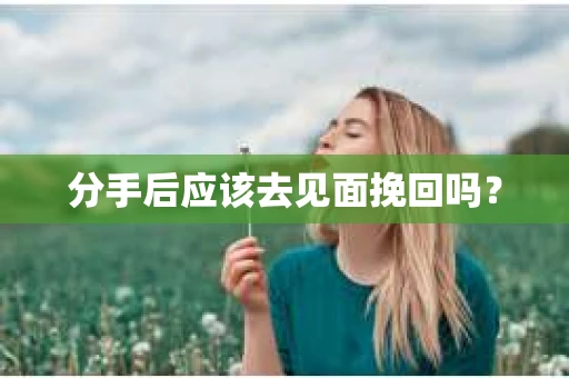 分手后应该去见面挽回吗? 分手后应该去见面挽回吗?