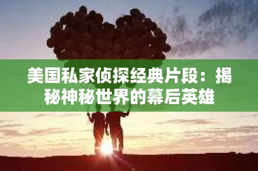 美国私家侦探经典片段：揭秘神秘世界的幕后英雄