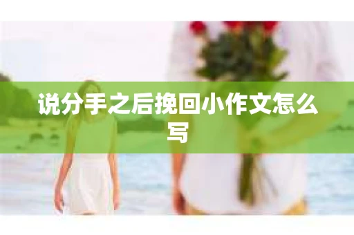 说分手之后挽回小作文怎么写