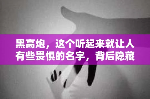 黑高炮，这个听起来就让人有些畏惧的名字，背后隐藏着怎样的催收手段呢？今天，我们就来揭开这个神秘的面纱，聊聊黑高炮都是怎么催收的。