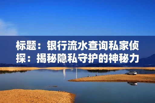 标题：银行流水查询私家侦探：揭秘隐私守护的神秘力量