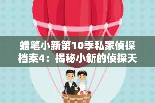 蜡笔小新第10季私家侦探档案4：揭秘小新的侦探天赋与成长之旅